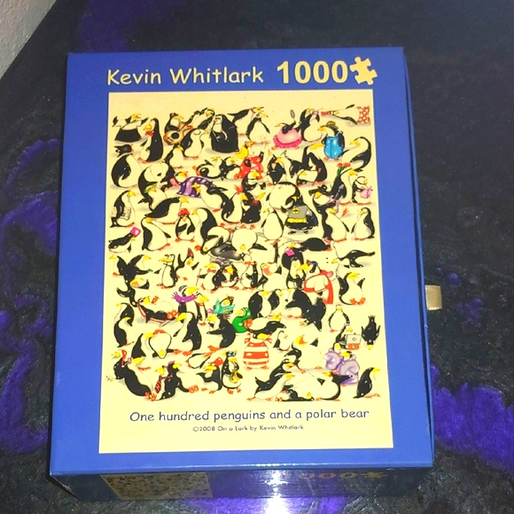 Penguin Puzzle 1000 Pieces By Kevin Whitlark